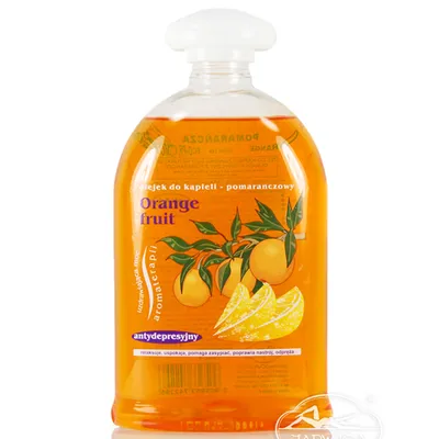Jadwiga Antydepresyjny płyn do kąpieli z olejkiem pomarańczowym