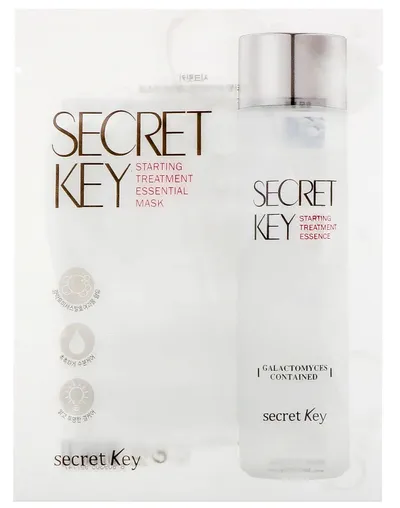 Secret Key Starting Treatment Essential Mask (Nawilżająco-rozświetlająca maska w płachcie)