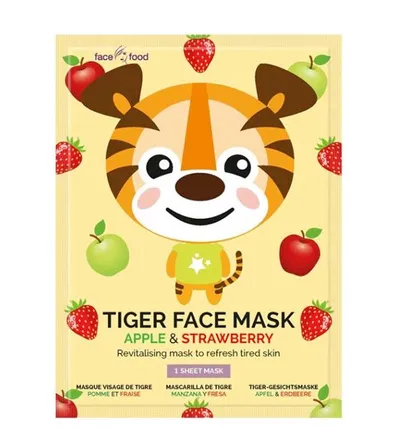 7th Heaven Face Food Tiger Face Mask (Rewitalizująca maseczka w płachcie `Tygrys`)
