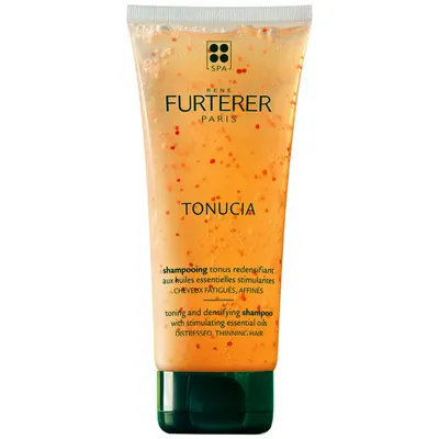 Rene Furterer Tonucia, Shampooing Tonus Redensifiant [Toning Shampoo] (Szampon wzmacniający i przywracający gęstość włosom cienkim, pozbawionym witalności)