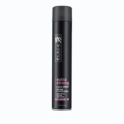 Black Professional Line Extra Strong Hairspray Volume & Shine (Lakier do włosów)
