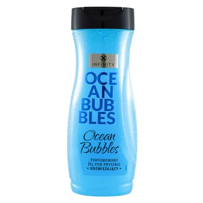 Infinity Ocean Bubbles, Perfumowany żel pod prysznic odświeżający