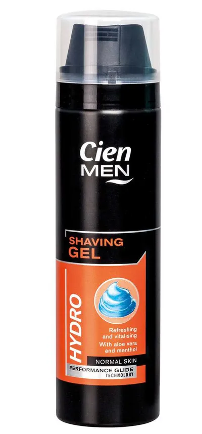 Cien Men, Shaving Gel `Hydro` (Żel do golenia dla mężczyzn)