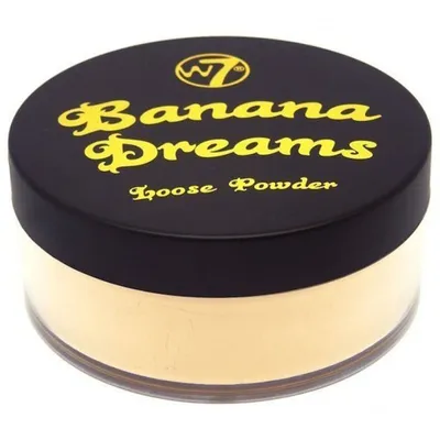 W7 Banana Dreams, Loose Powder (Puder sypki do twarzy)
