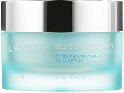 Klavuu Blue Pearlsation, One Day 8 Cups Marine Collagen Aqua Cream (Krem do twarzy)
