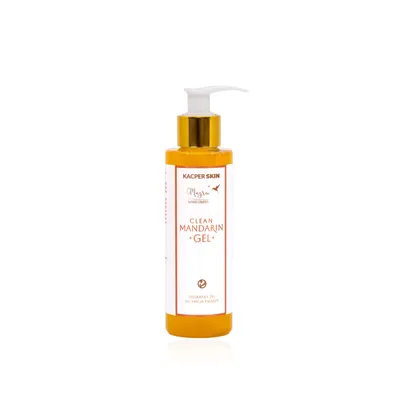 Majru Majru x Kacper Skin, Clean Mandarin Gel (Mandarynkowy delikatny żel do mycia twarzy)