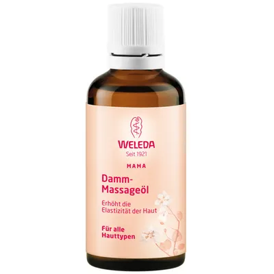 Weleda Damm - Massageol (Olejek dla kobiet w ciązy do masażu miejsc intymnych przygotowujący do porodu)