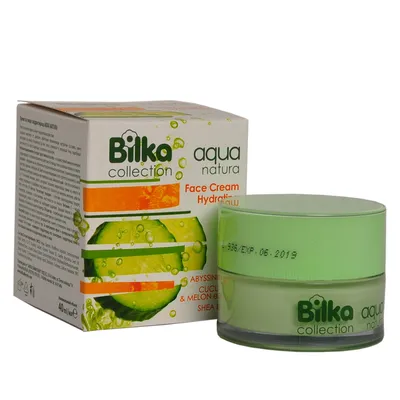 Bilka Aqua Natura, Nawilżający krem do twarzy