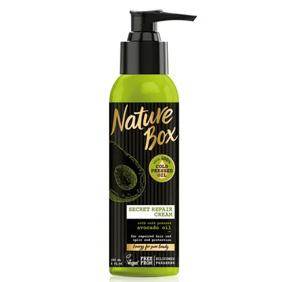 Nature Box Krem do włosów z olejem awokado