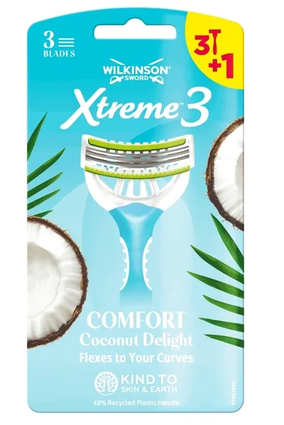 Wilkinson Xtreme3 Coconut Delight, Maszynki do golenia