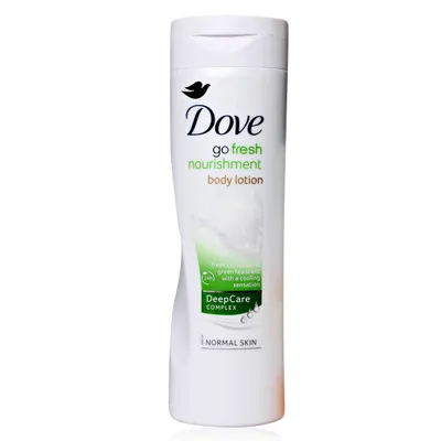 Dove Go Fresh Touch, Nourishment Body Lotion (nowa wersja) (Nawilżający balsam do ciała do skóry normalnej)