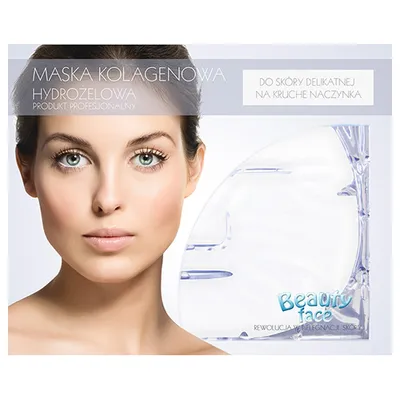 Beauty Face Odmładzająca kolagenowa maska doskóry delikatnej i na kruche naczynka