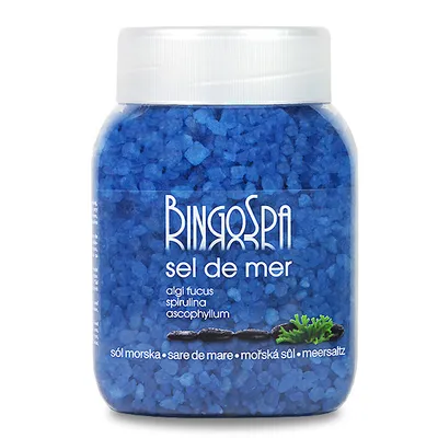 BingoSpa Sel de Mer, Morska sól z algami Fucus, Spiruliną i Ascophyllum