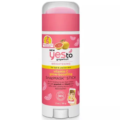 Yes To Grapefruit, Vutamin C Boosting Mask Snapstick (Rozjaśniająca maseczka z witaminą C)