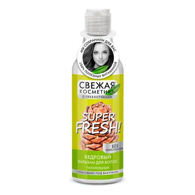 Fitokosmetik Fresh Cosmetics, Balsam cedrowy odżywczy do włosów