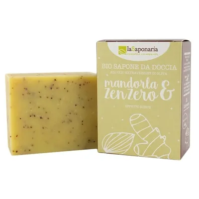 La Saponaria Sapone da Doccia Mandorle e Zenzero (Mydło `Migdał i imbir`)