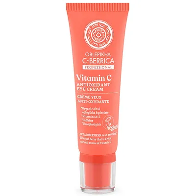 Natura Siberica Oblephika C-Berrica Professional, Antioxidant Eye Cream (Antyoksydacyjny krem pod oczy)
