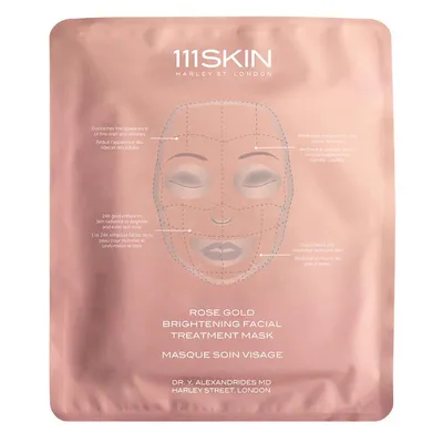 111SKIN Rose Gold Brightening Facial Treatment Mask (Maseczka do twarzy)