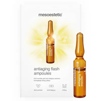 Mesoestetic Antiaging Flash Ampoules (Ampułki antystarzeniowe do twarzy)