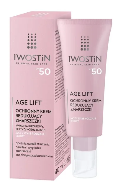 Iwostin Age Lift, Ochronny krem redukujący zmarszczki SPF 50