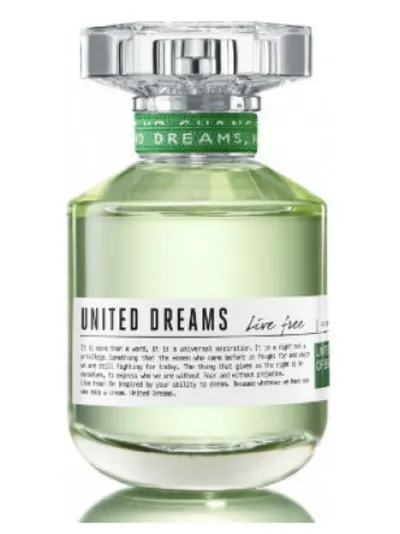 United Colors of Benetton United Dreams Live Free EDT