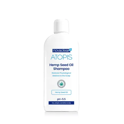 Novaclear Atopis, Hemp Seed Oil Shampoo (Szampon z organicznym olejem konopnym)