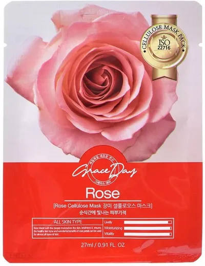 Grace Day Rose Cellulose Mask (Maska w płachcie `Róża`)