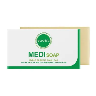 Ecocera MediSoap, Mydło do mycia ciała i rąk antybakteryjne ze srebrem koloidalnym