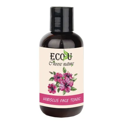 Eco U Tonik do twarzy hibiskusowy