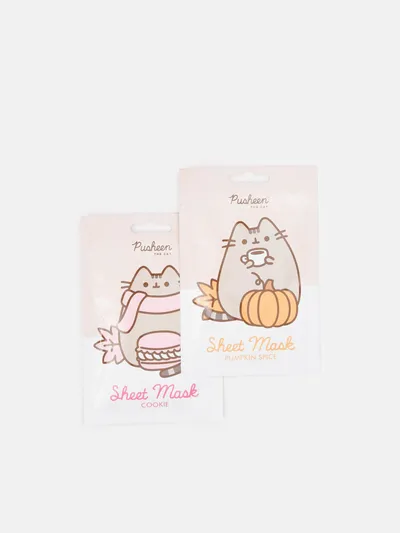 Sinsay Sinsay x Pusheen, Face Mask Set (Maski do twarzy)