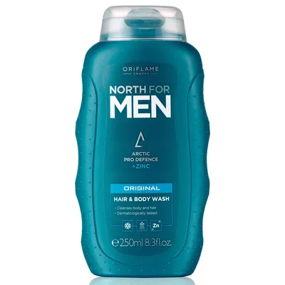 Oriflame North for Men, Original Hair & Body Wash (Żel do mycia ciała i włosów)