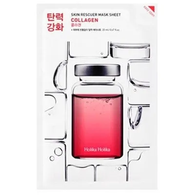 Holika Holika Skin Rescuer, Mask Sheet Collagen (Maska w płacie wygładzająca)