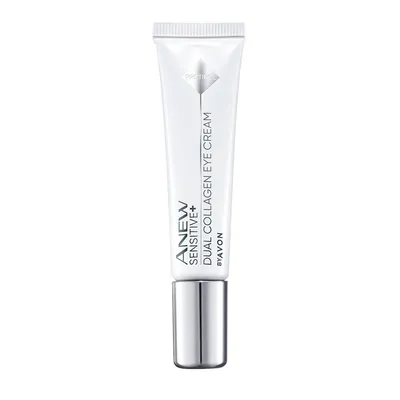 Avon Anew Sensitive +, Protinol, Dual Collagen Eye Cream (Wygładzający krem pod oczy)