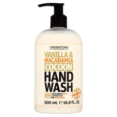 Creightons Vanilla & Macadamia, Cocoon Hand Wash (Mydło w płynie do rąk)