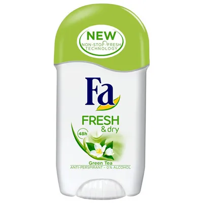 Fa Fresh & Dry, Deodorant Green Tea (Dezodorant w sztyfcie 'Zielona herbata')
