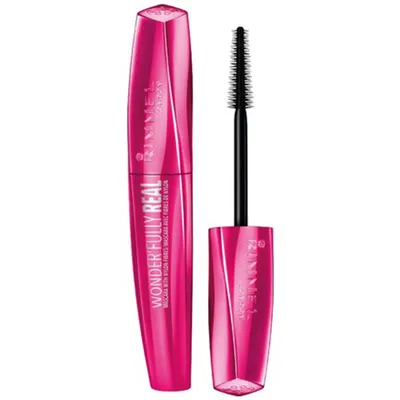 Rimmel Wonder'fully Real, Mascara with Nylon Fibers (Tusz do rzes)