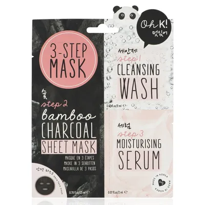 Oh K! 3 Step Mask (Oczyszczająca maseczka do twarzy)