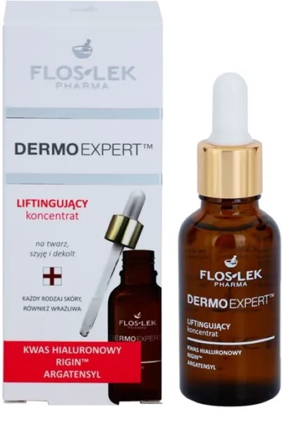 Floslek Pharma DermoExpert Concentrate, Serum liftingujące do twarzy, szyi i dekoltu