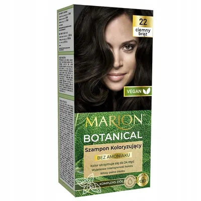 Marion Botanical,  Szampon koloryzujący bez amoniaku