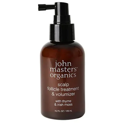 John Masters Organics Thyme & Irish Moss, Scalp Follicle Treatment & Volumizer (Spray pobudzający porost włosów)
