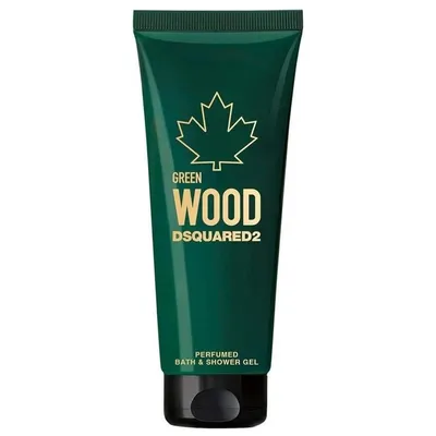 Dsquared2 Green Wood, Perfumed Bath & Shower Gel (Żel pod prysznic i do kąpieli dla mężczyzn)