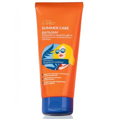 Faberlic Expert, Summer Care, Balsam do wszystkich typów włosów `Odżywianie i ochrona`