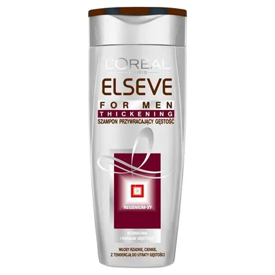 L'Oreal Paris Elseve for Men Thickening, Szampon przywracający gęstość włosów