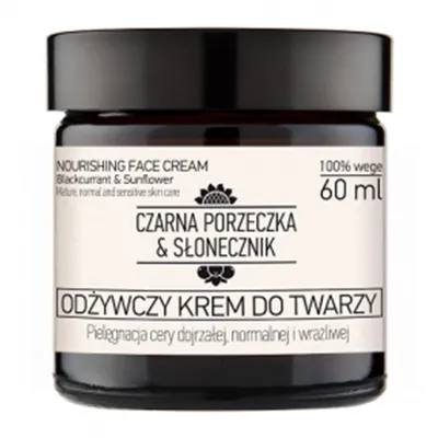 Czarna Porzeczka & Słonecznik Odżywczy krem do twarzy