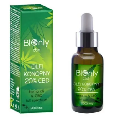 BIOnly Olej konopny 20% CBD
