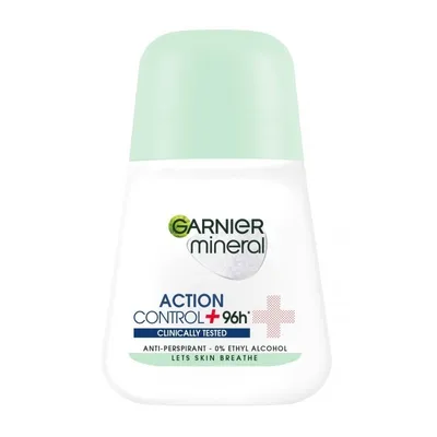 Garnier Mineral, Action Control+ Clinically Tested 96H Anti-perspirant Roll-on (Antyperspirant w kulce)