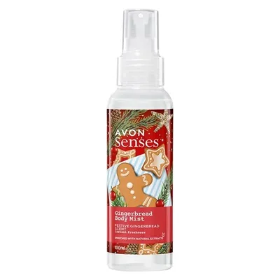 Avon Naturals, Gingerbread Scentred Spritz (Pachnąca mgiełka do ciała `Pierniczki`)