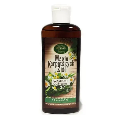 Delicate Organic Magia Karpackich Ziół, Szampon ułatwiający rozczesywanie
