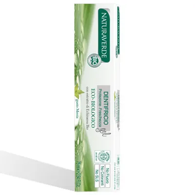 Naturaverde Pasta do zębów w żelu o smaku miętowym