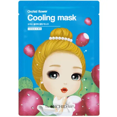 The Orchid Skin Cooling Mask (Maseczka do twarzy o działaniu chłodzącym)